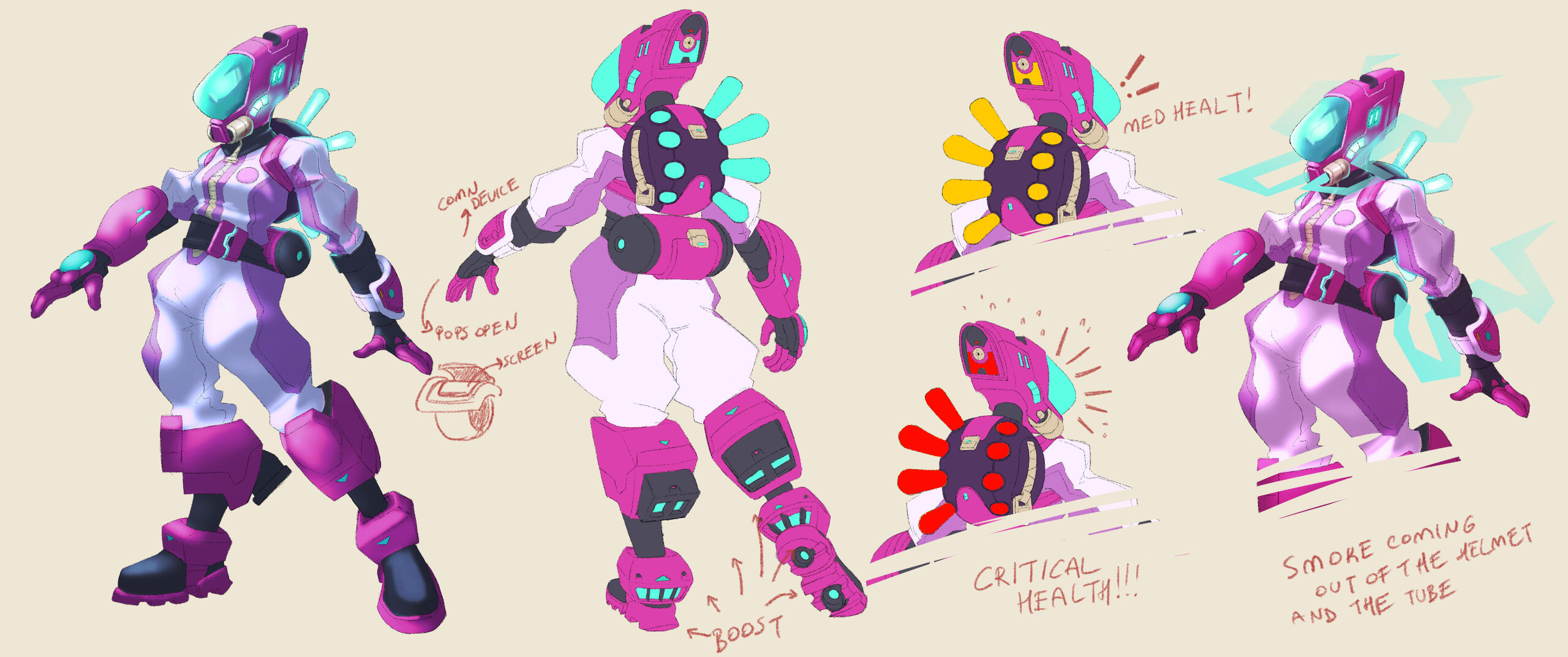 Main Character Concept For Personal Project