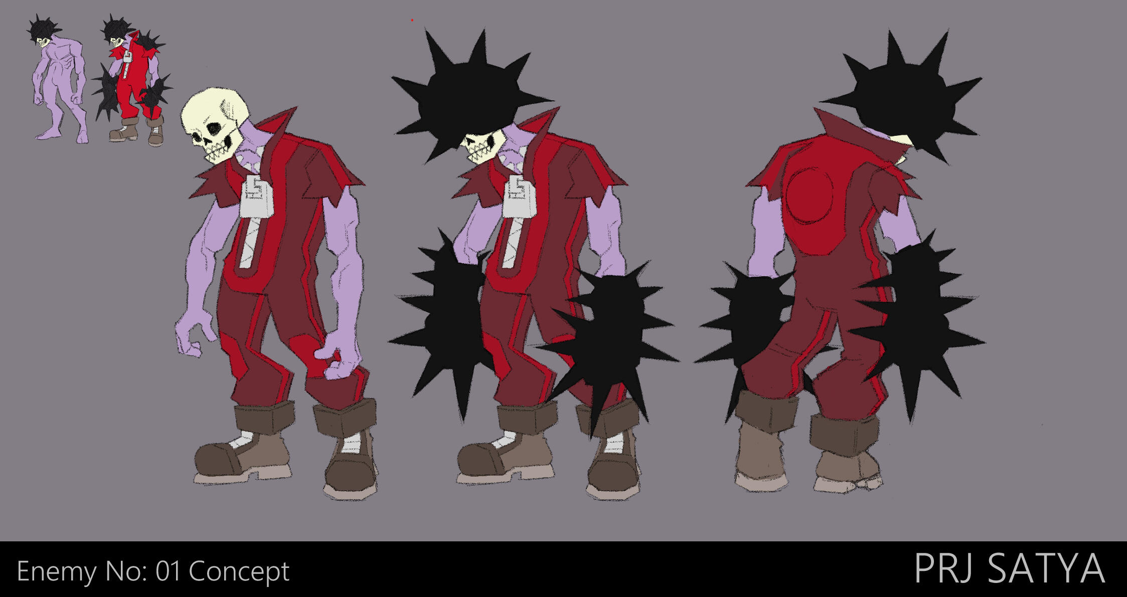 Medium Size Enemy Concept