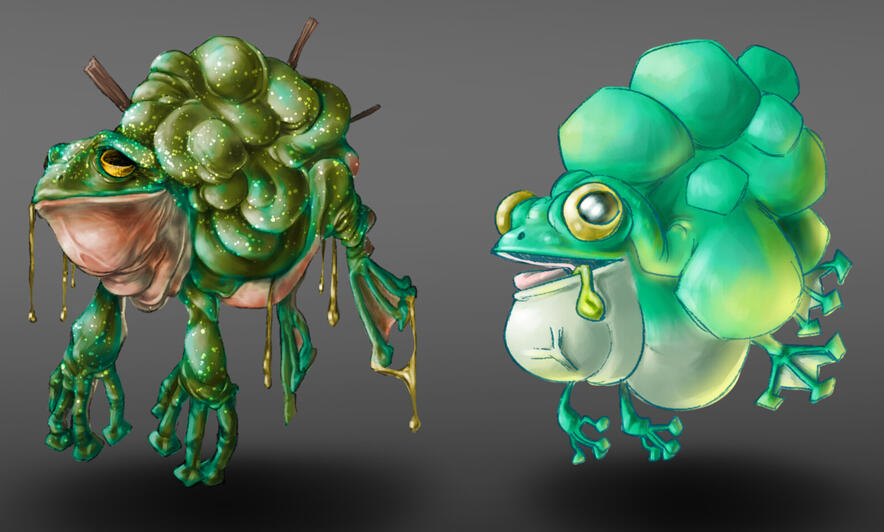 Poison Frog Monster