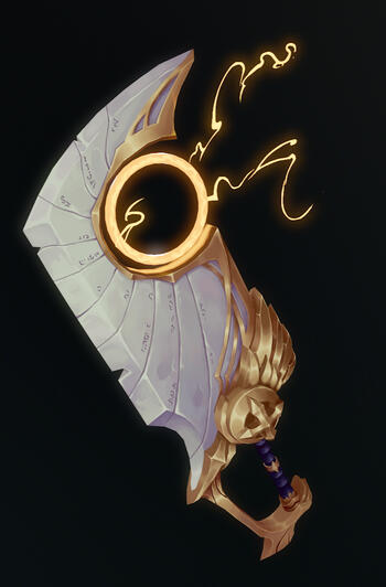 Holy Sword-Hand painted 3D model